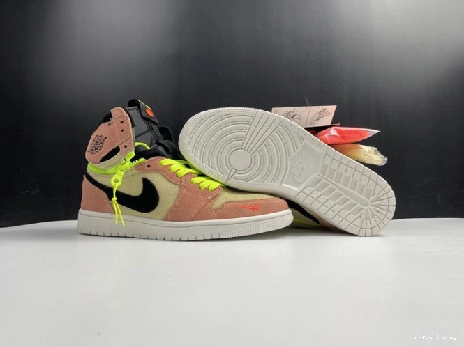 1 High Air CW6576-800 Jordan Peach Switch 0727